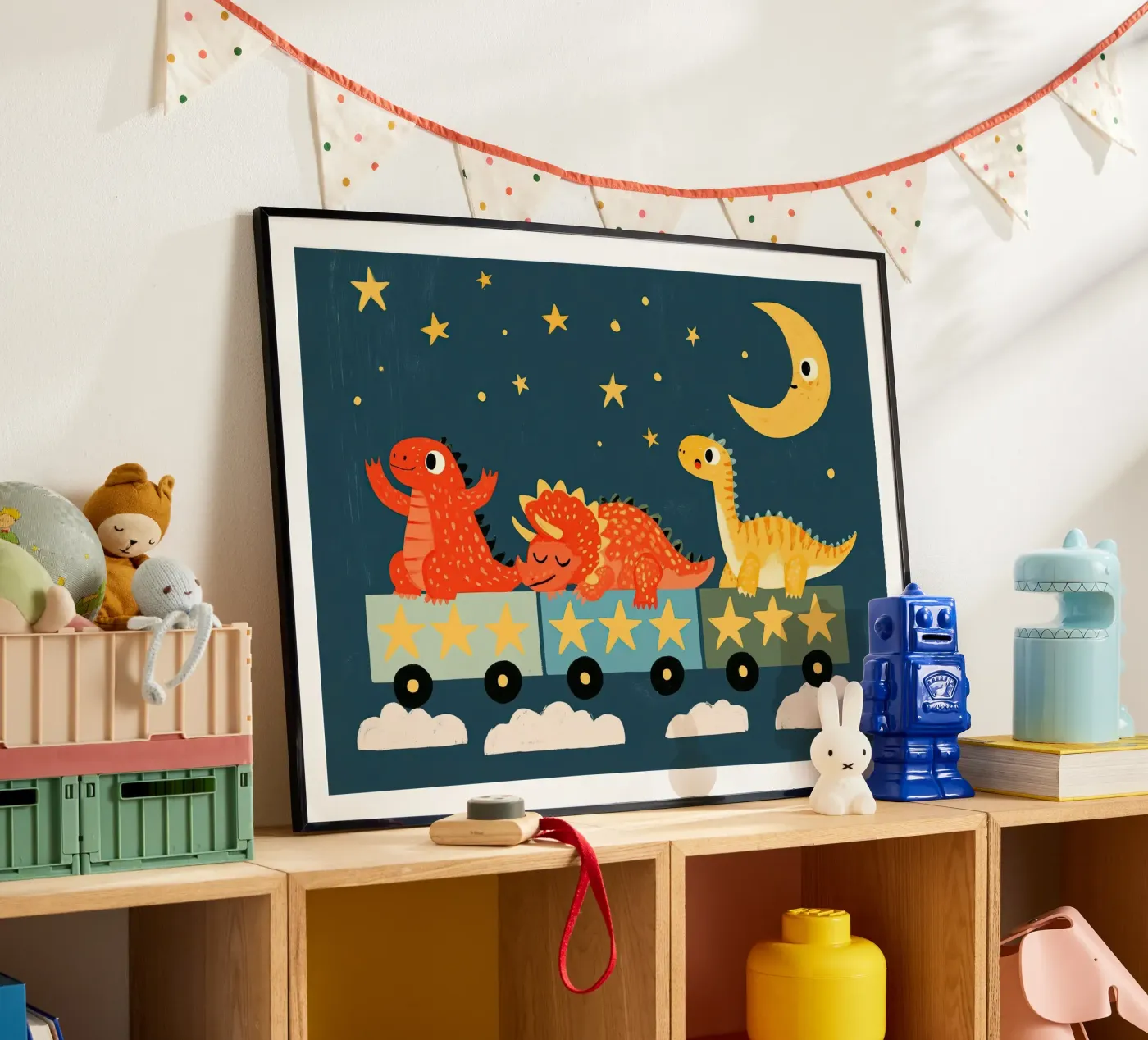 Space Dinosaur Train poster da Zuno