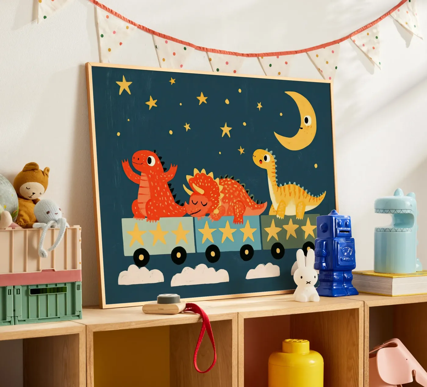 Space Dinosaur Train poster da Zuno