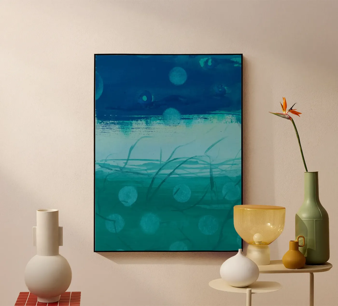 Abstract Print plexiglass da Junique.art