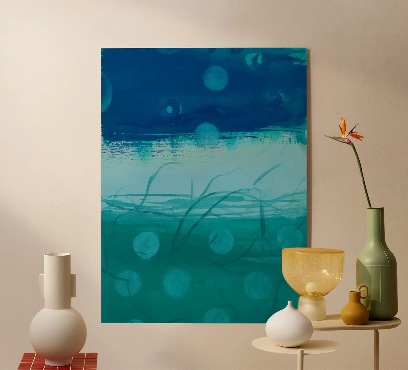 Abstract Print plexiglass da Junique.art