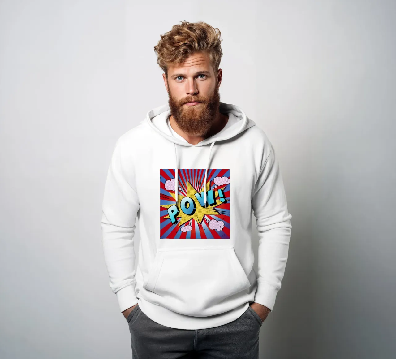 Pow 5 felpa con cappuccio da Mark Ashkenazi