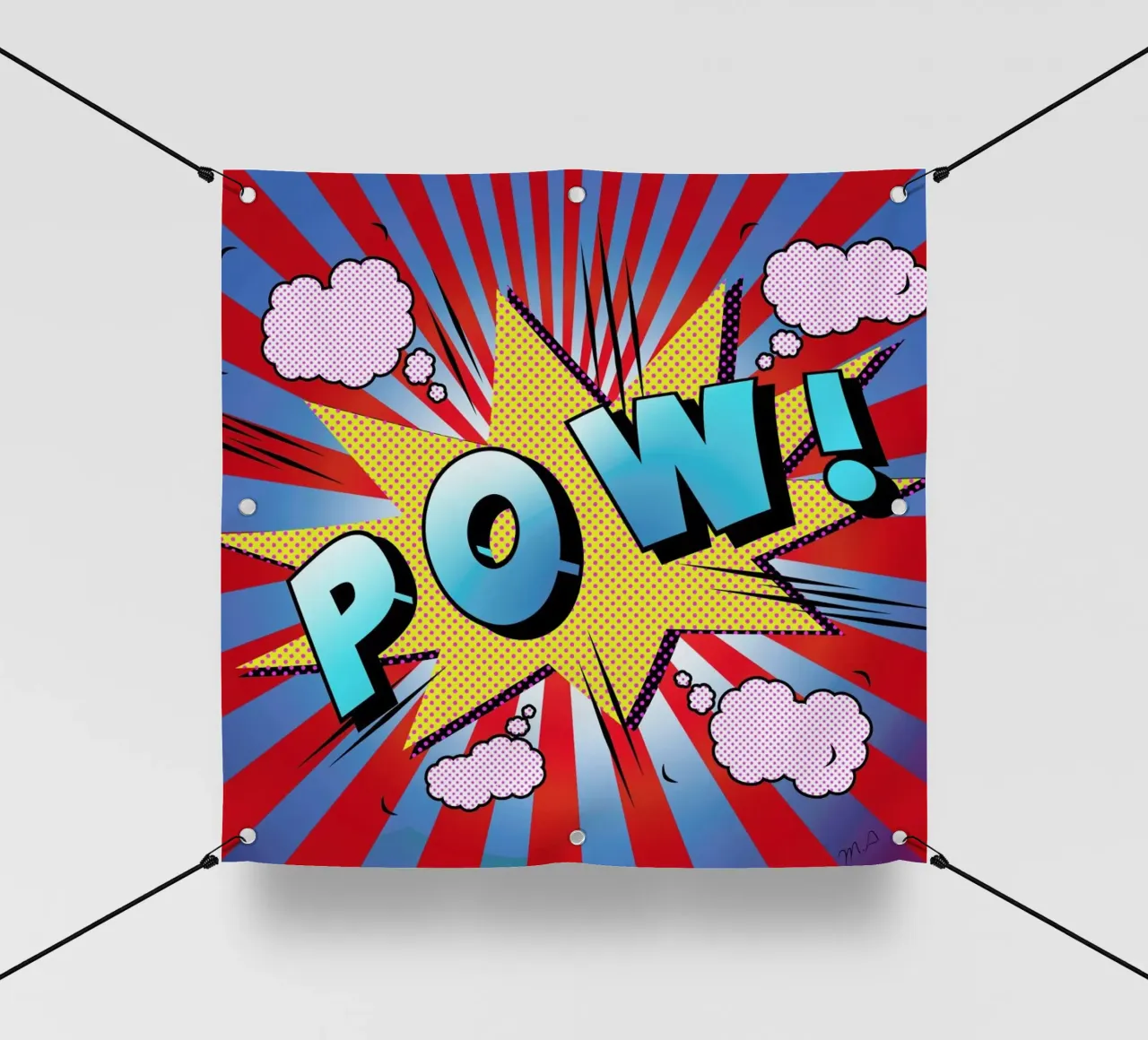 Pow 5 telo in pvc da Mark Ashkenazi