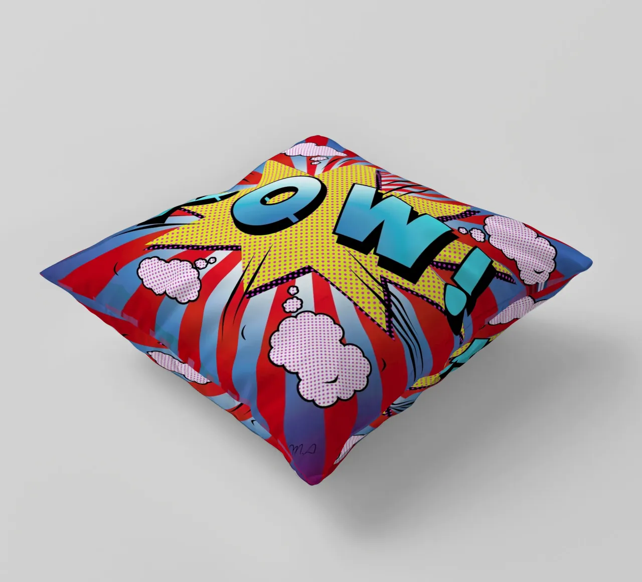 Pow 5 cuscino da Mark Ashkenazi