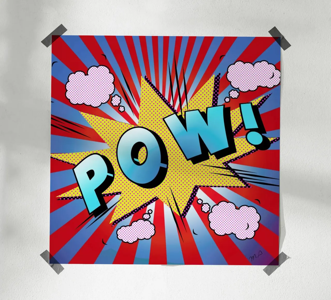 Pow 5 poster da Mark Ashkenazi