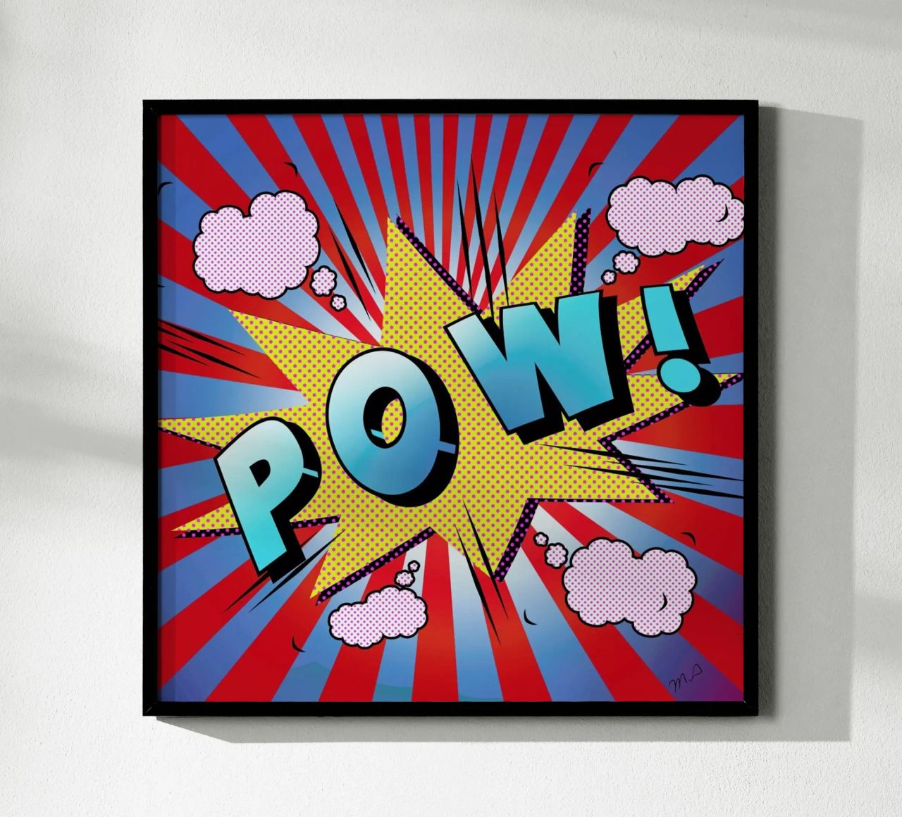 Pow 5 Poster von Mark Ashkenazi