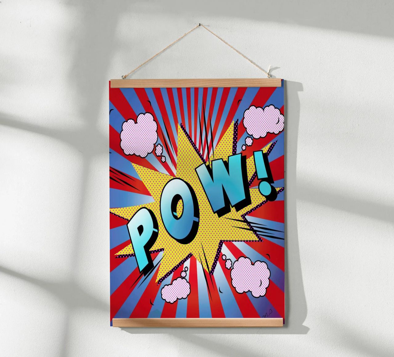Pow 5 Poster von Mark Ashkenazi