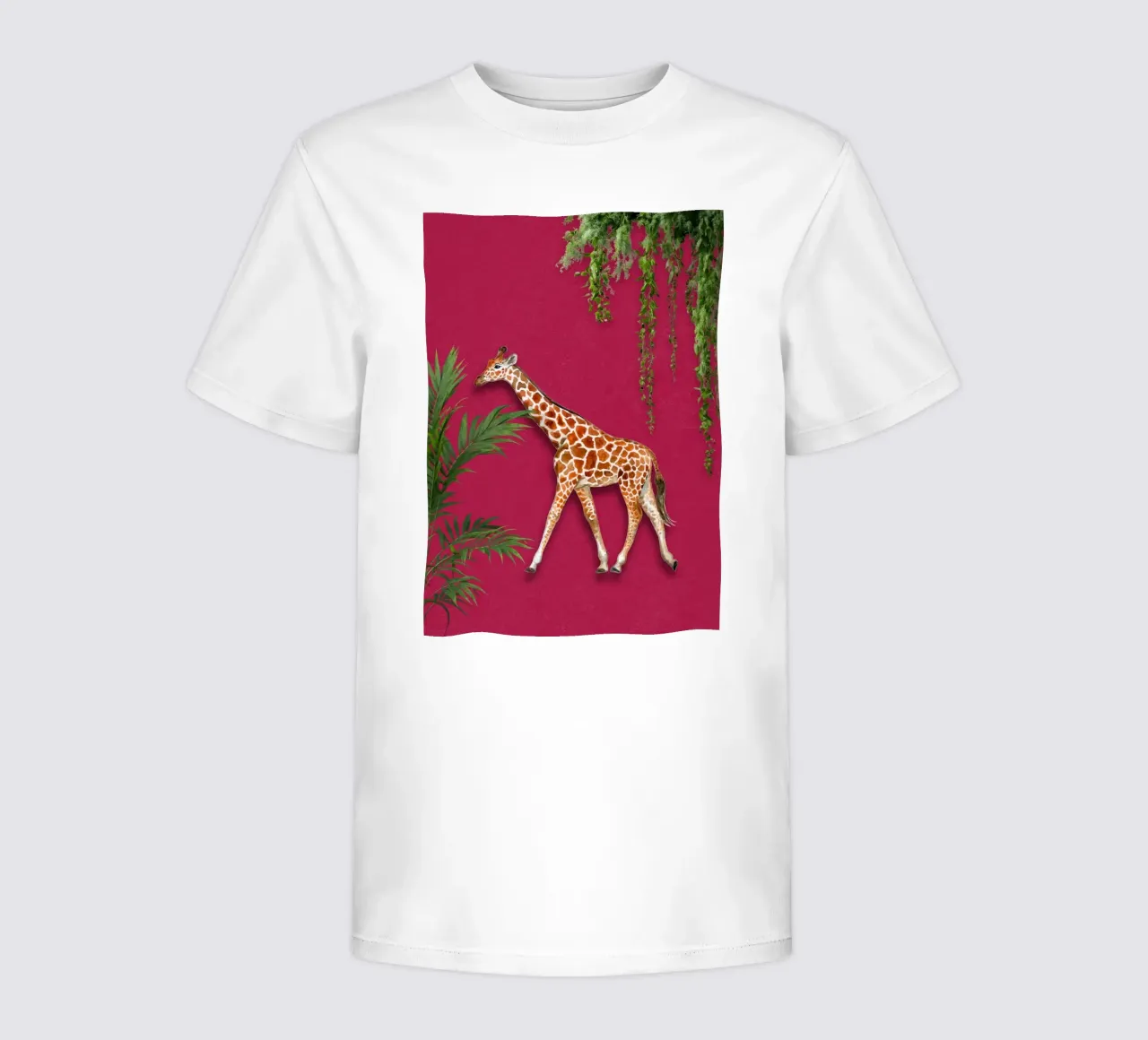 Gentle Giant in Pink kids t-shirt by DesignArt