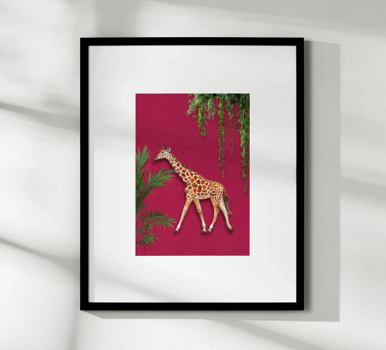 Gentle Giant in Pink hahnemühle by DesignArt