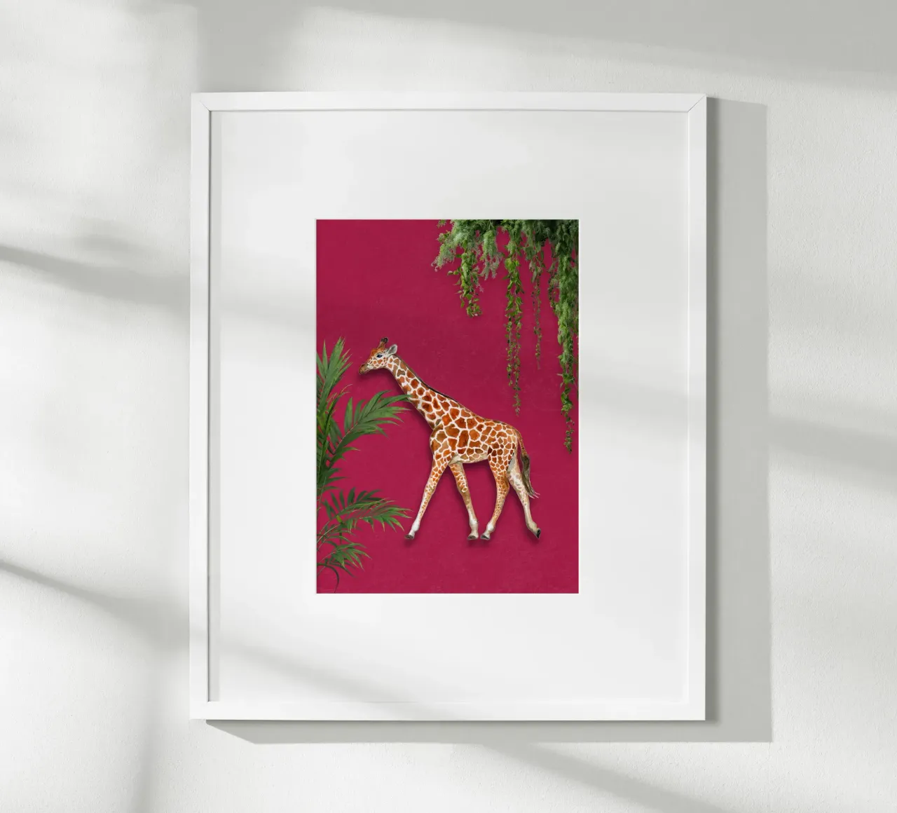 Gentle Giant in Pink hahnemühle by DesignArt