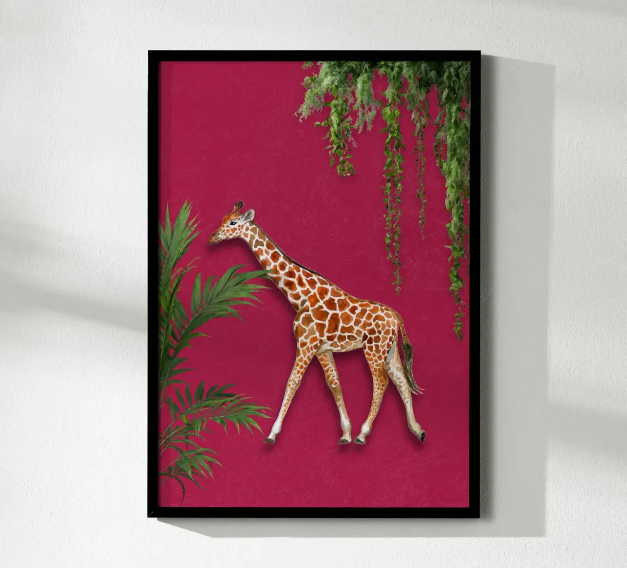 Gentle Giant in Pink hahnemühle by DesignArt