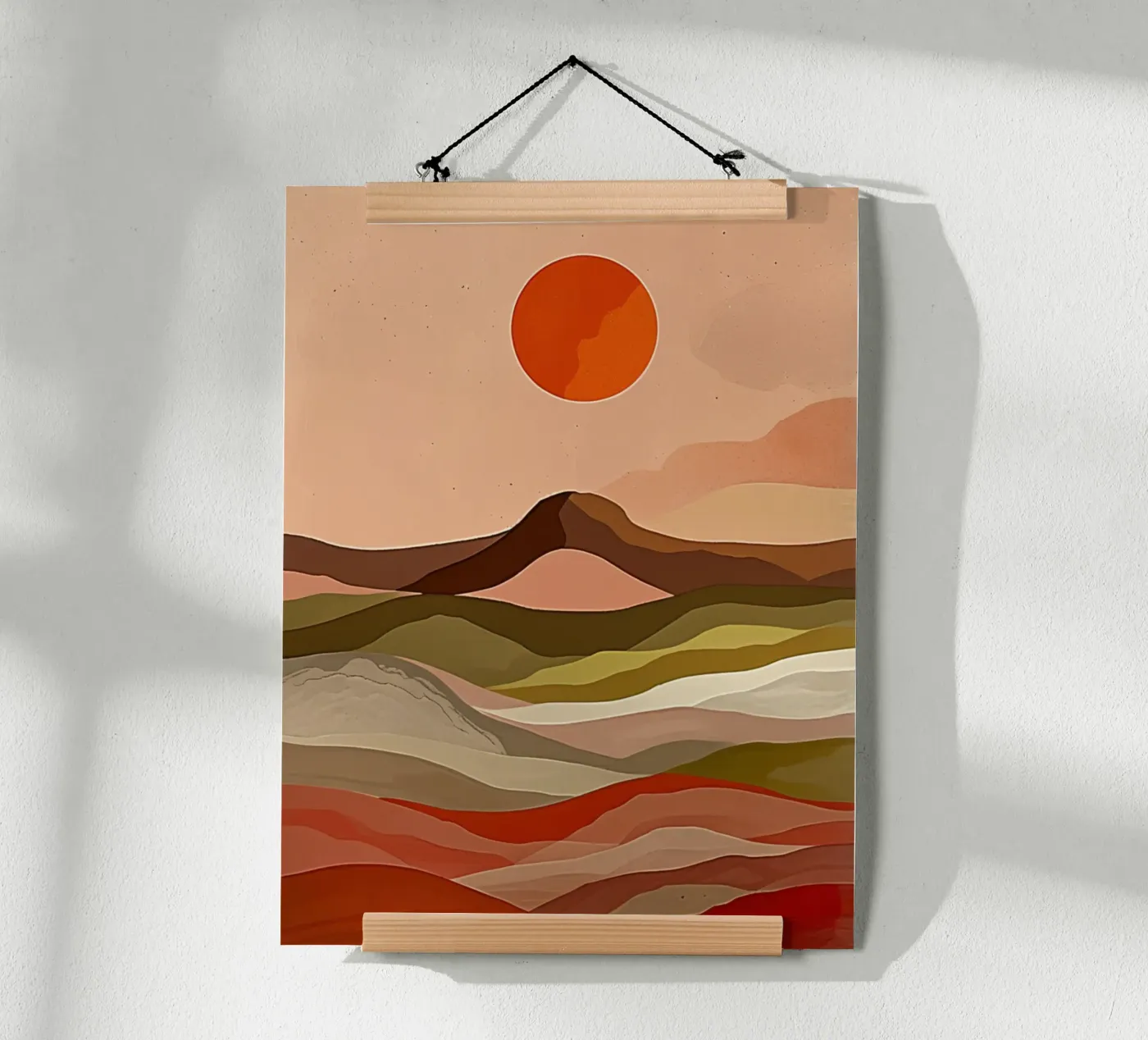 The red sun poster da Fatima