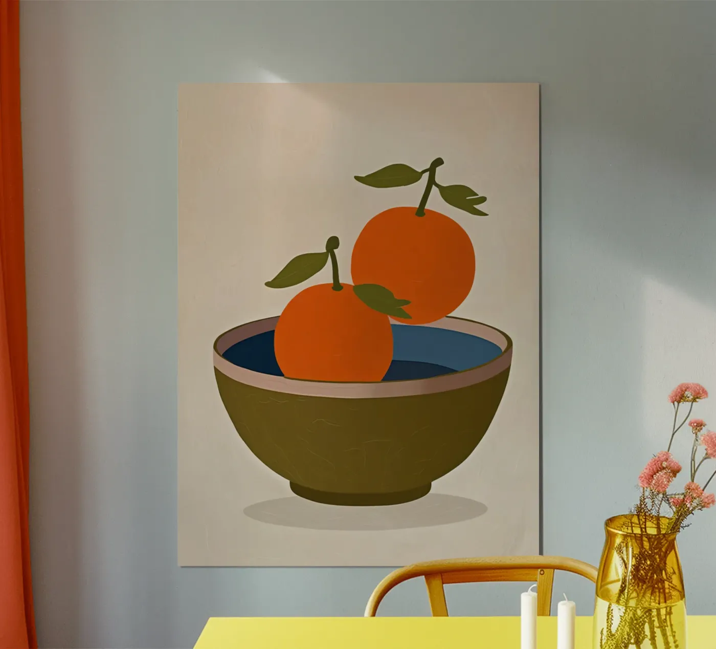 oranges poster by Fatima