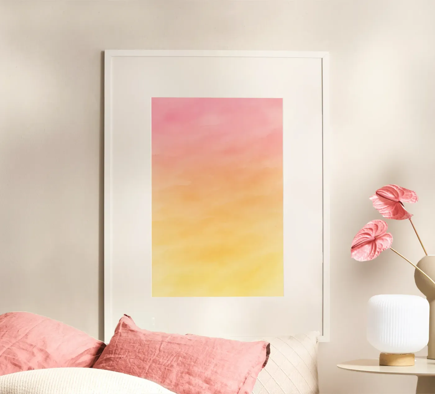 Pretty Sunset poster by Sunday Mood