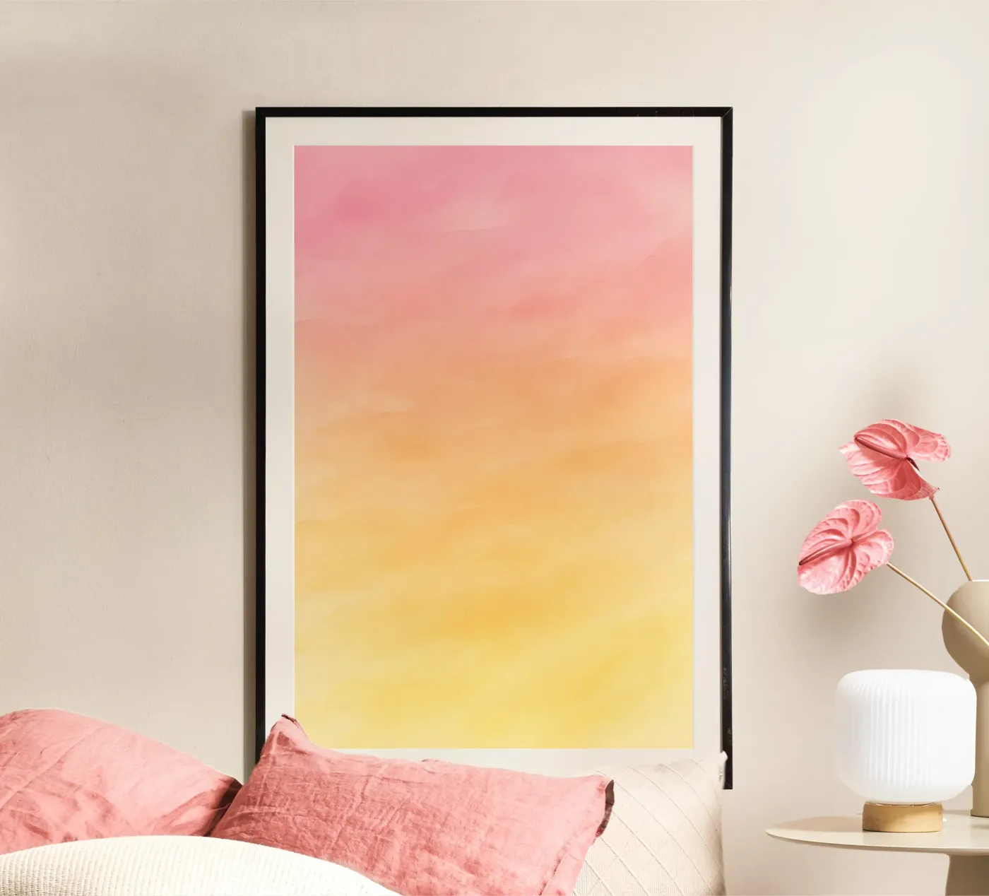 Pretty Sunset poster by Sunday Mood