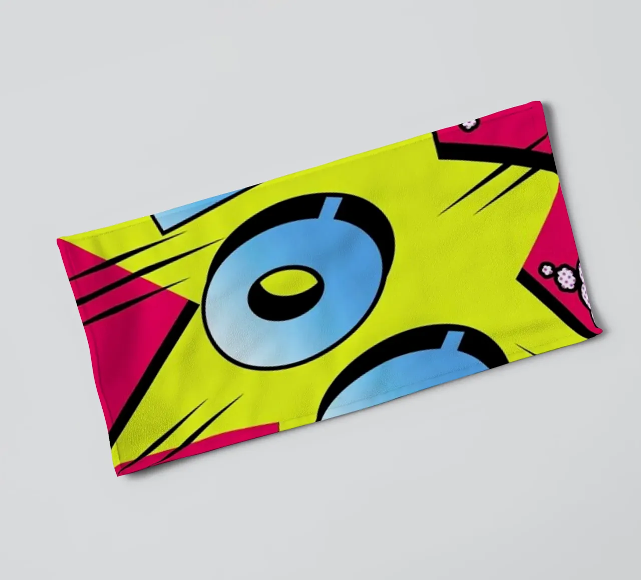 Boom! asciugamano da bagno da Mark Ashkenazi