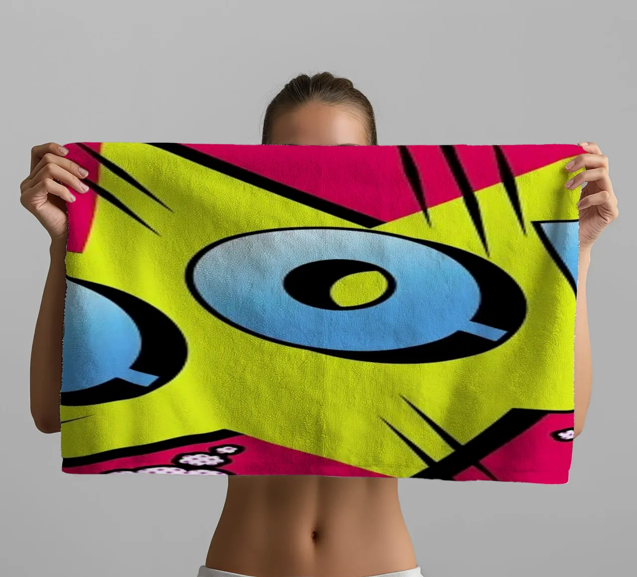 Boom! asciugamano da bagno da Mark Ashkenazi