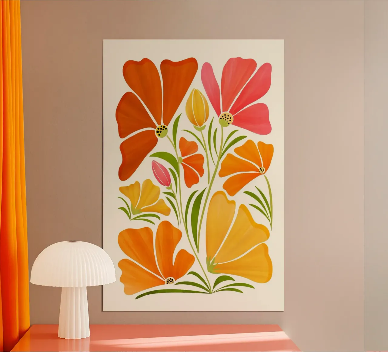 Kristian Gallagher - Fiori selvatici di primavera poster da The Artcircle