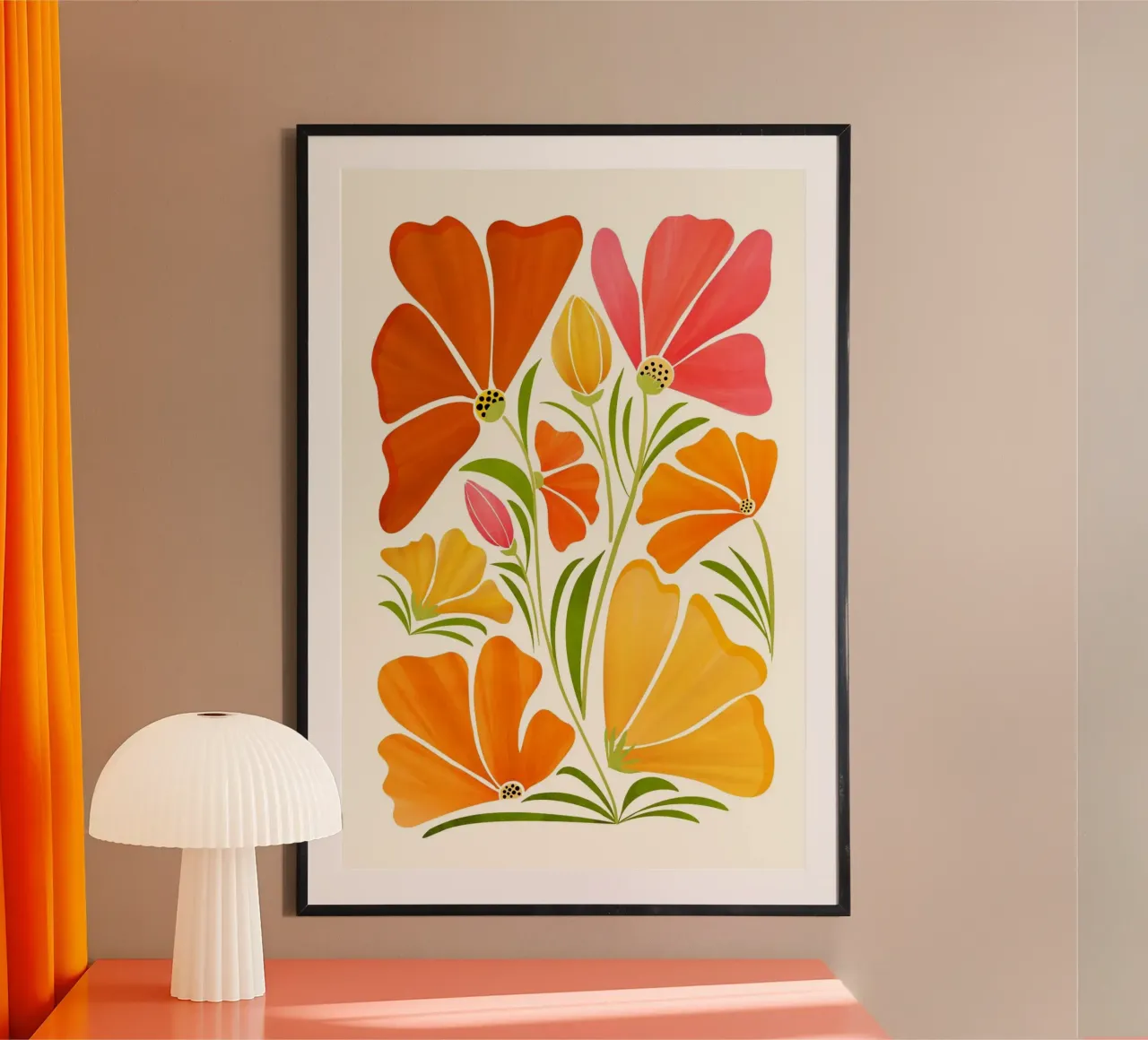Kristian Gallagher - Fiori selvatici di primavera poster da The Artcircle