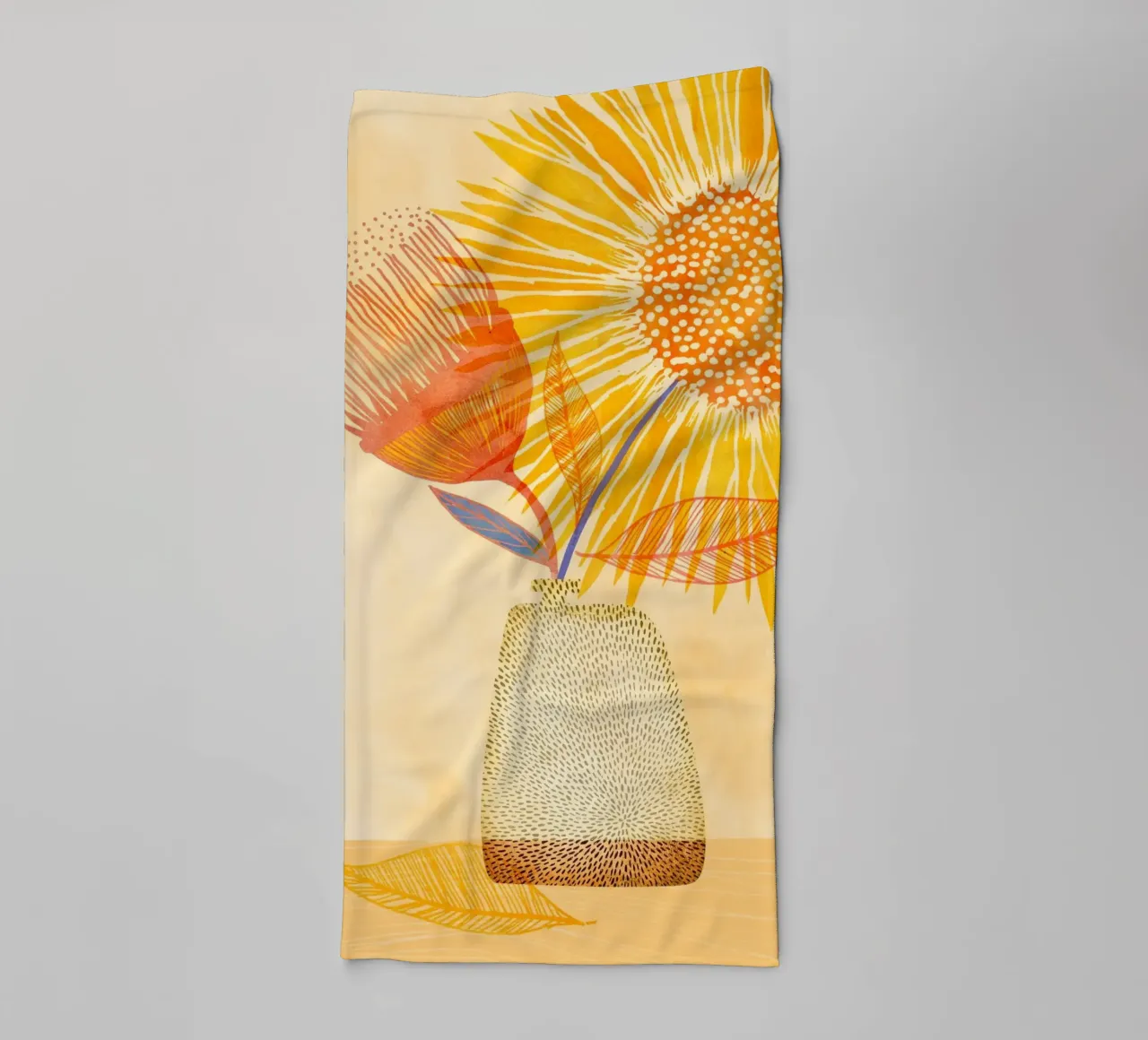 Kristian Gallagher - Martedì pomeriggio asciugamano da bagno da The Artcircle
