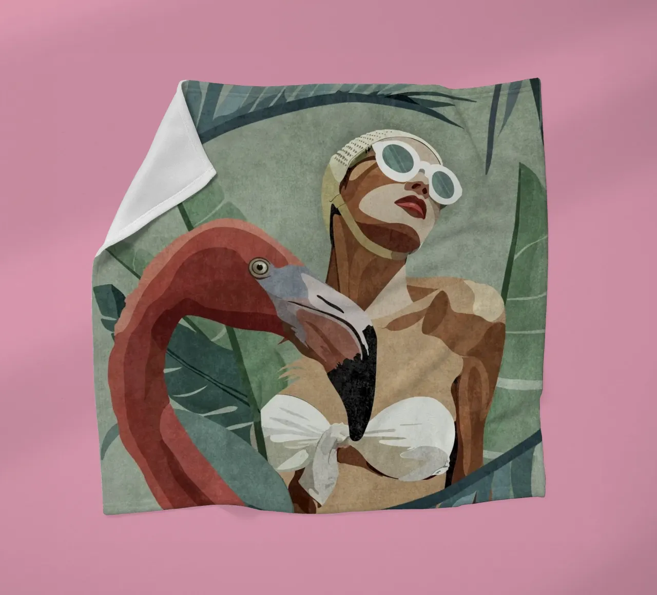 Emel Tunaboylu - Un sogno vivido coperta in pile da The Artcircle