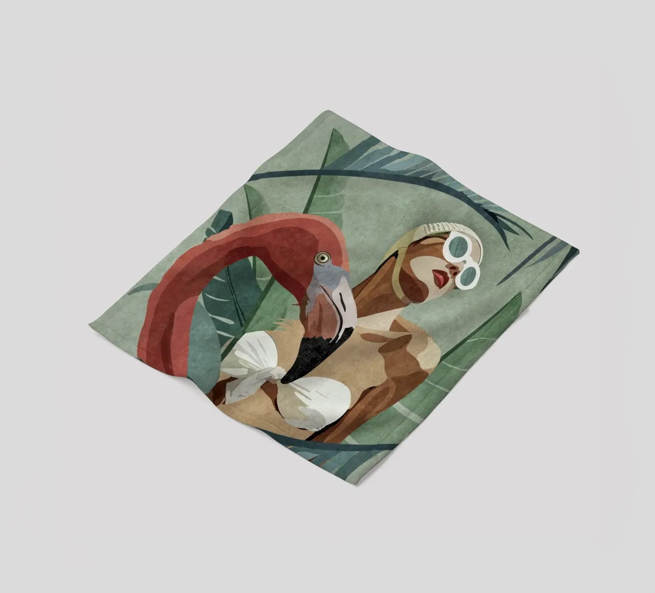 Emel Tunaboylu - Un sogno vivido coperta in pile da The Artcircle