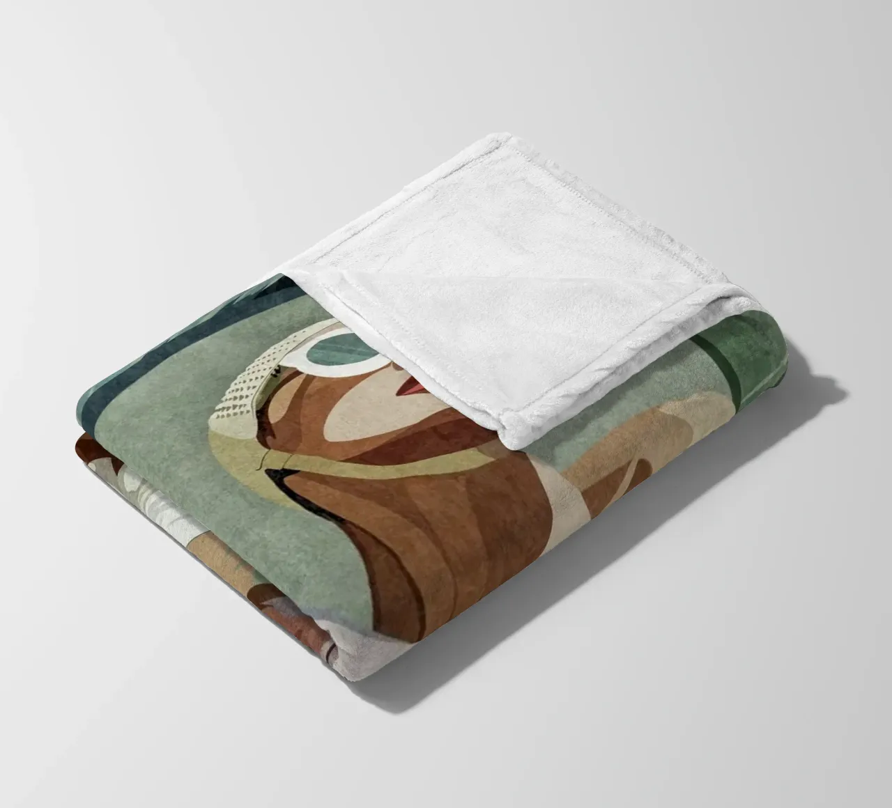 Emel Tunaboylu - Un sogno vivido coperta in pile da The Artcircle