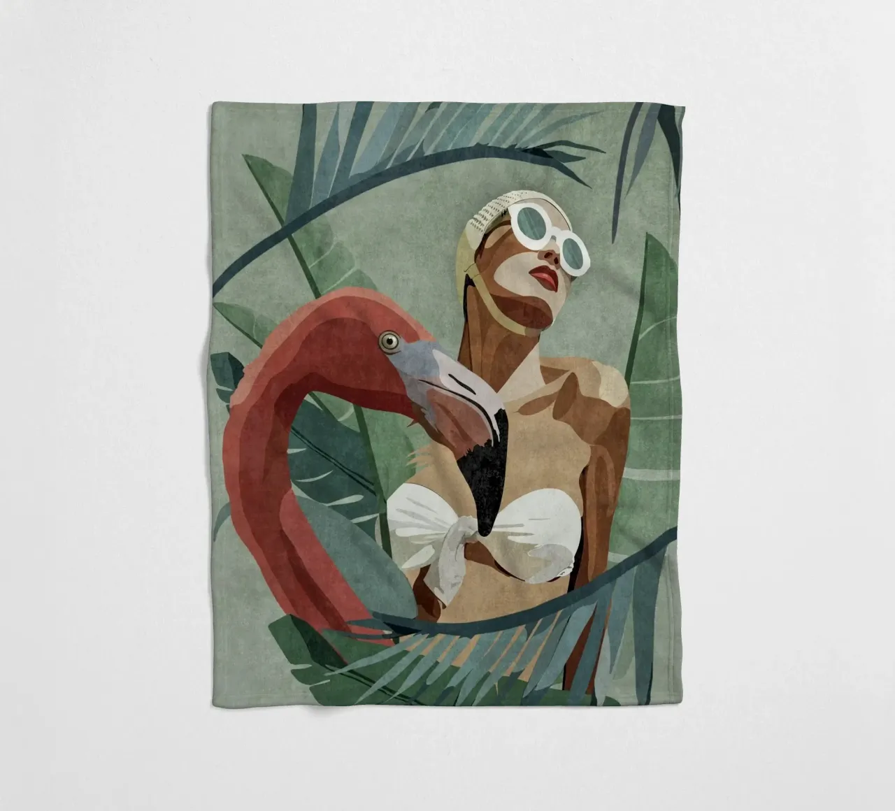 Emel Tunaboylu - Un sogno vivido coperta in pile da The Artcircle