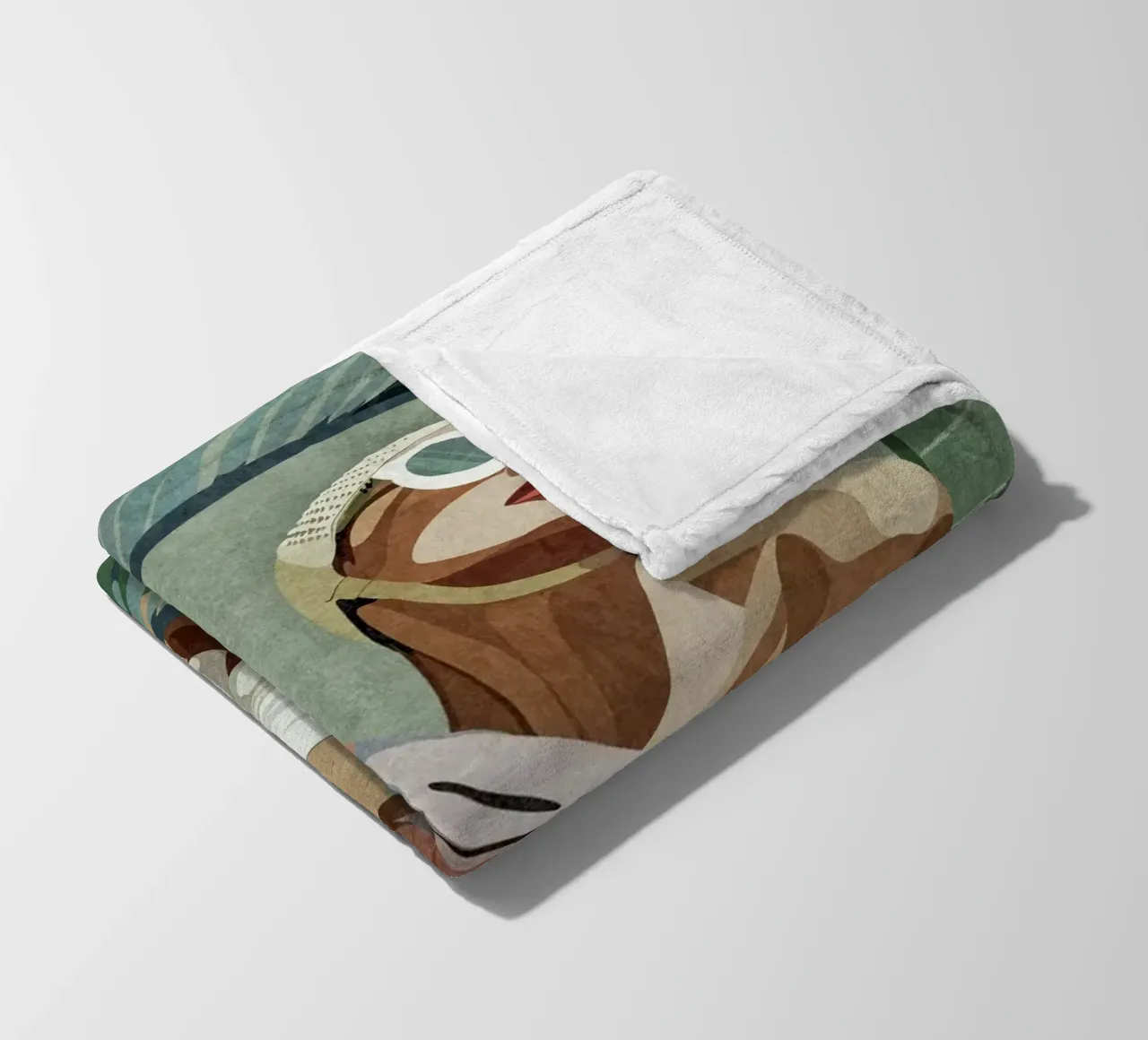 Emel Tunaboylu - Un sogno vivido coperta in pile da The Artcircle