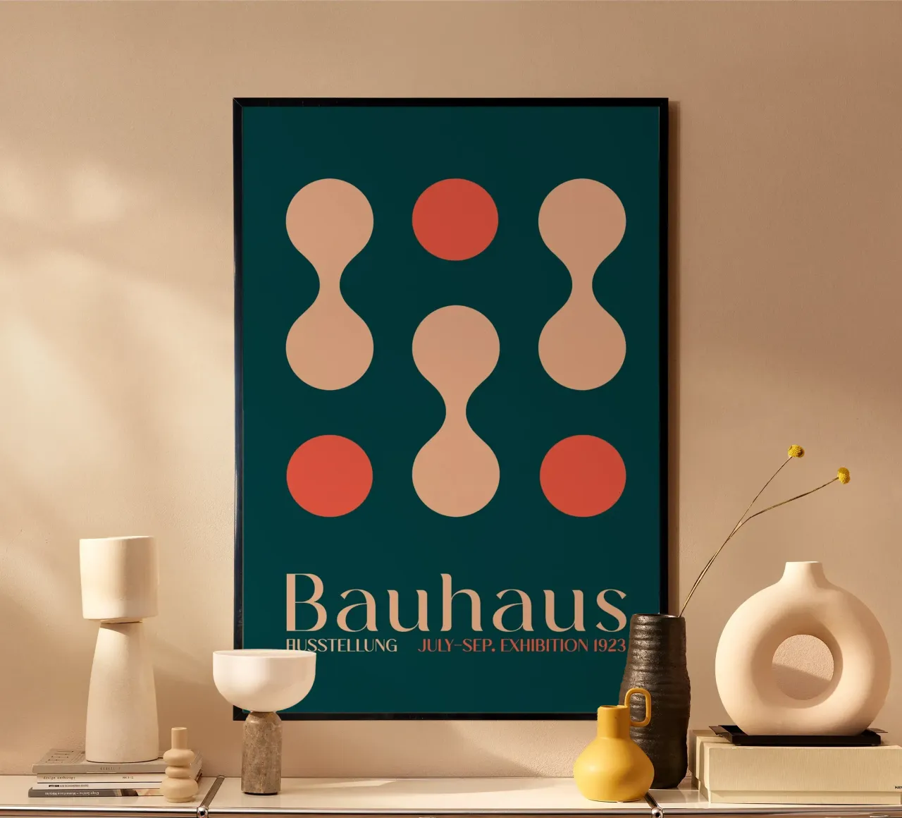 Emel Tunaboylu - Mostra Bauhaus 1923 poster da The Artcircle