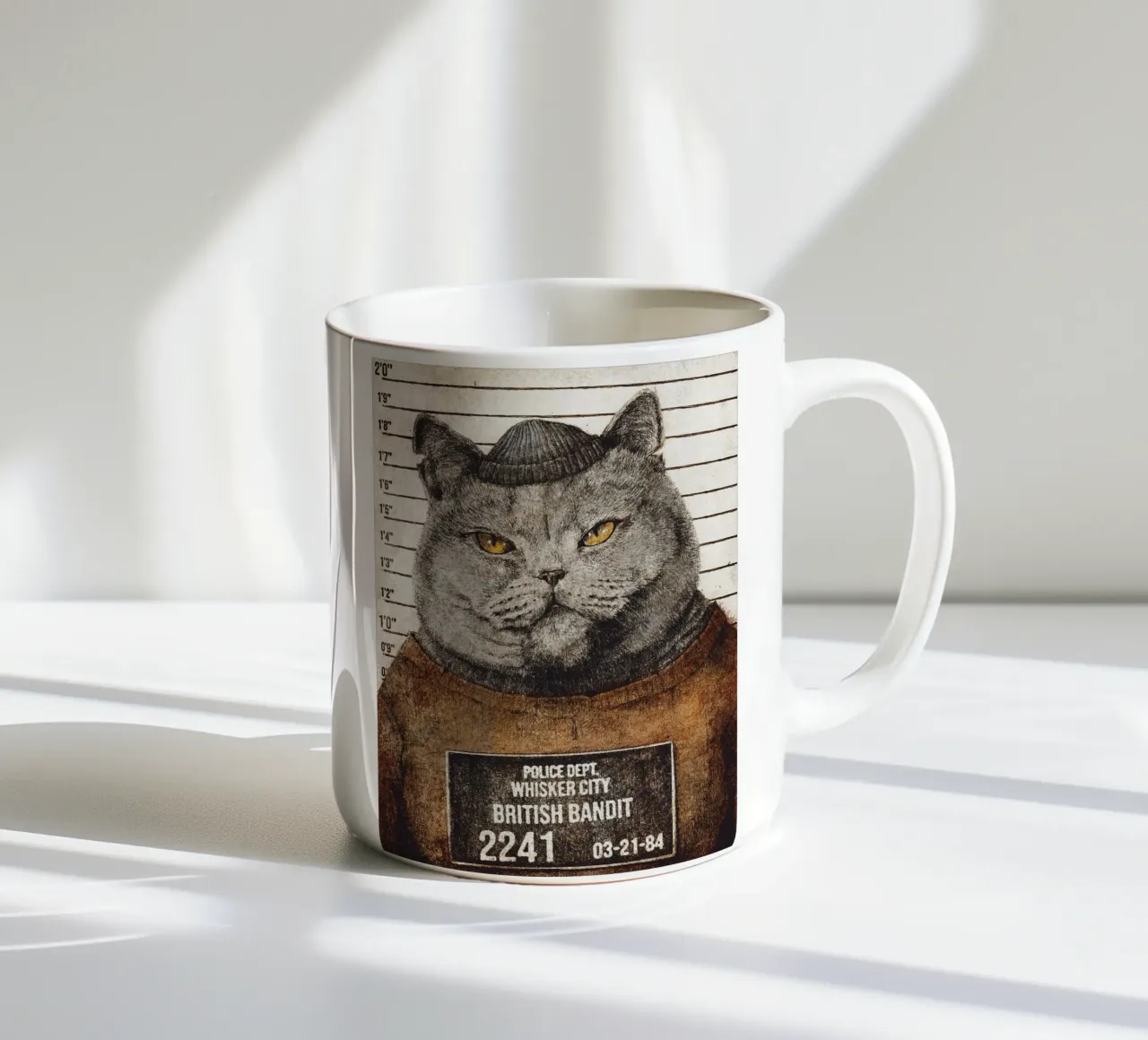 British Bandit tazza in ceramica da mikekoubou