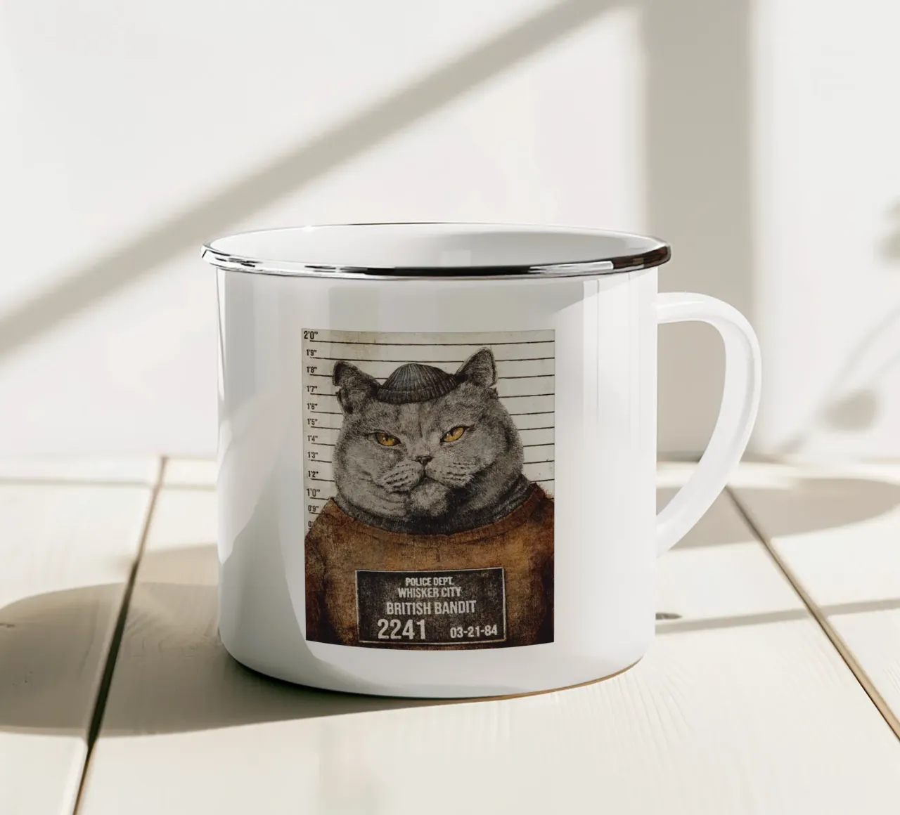 British Bandit tazza in smalto da mikekoubou