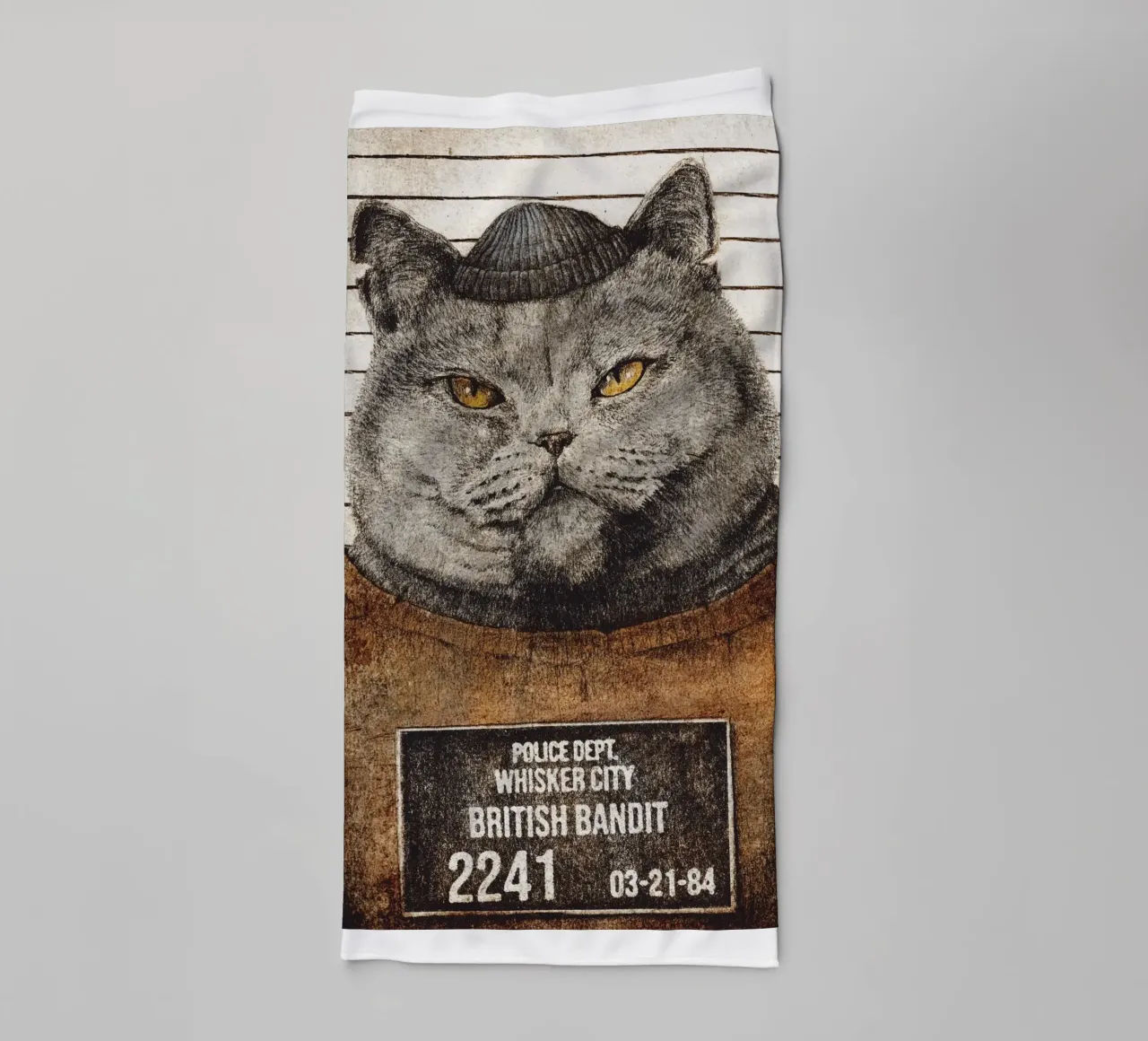 British Bandit asciugamano da bagno da mikekoubou