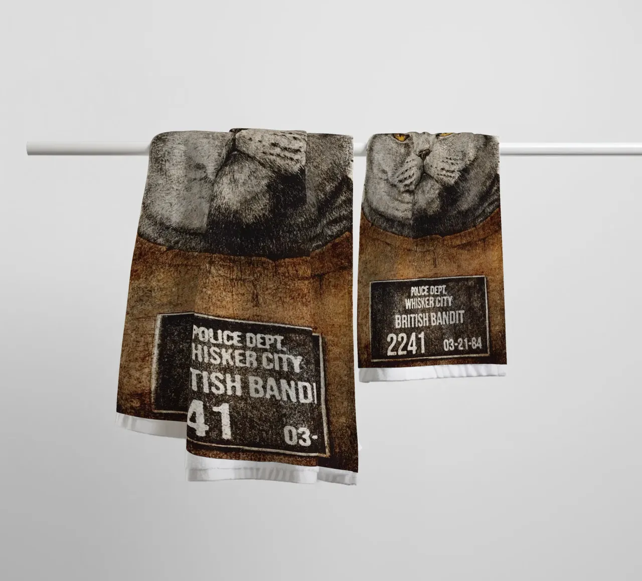 British Bandit asciugamano da bagno da mikekoubou