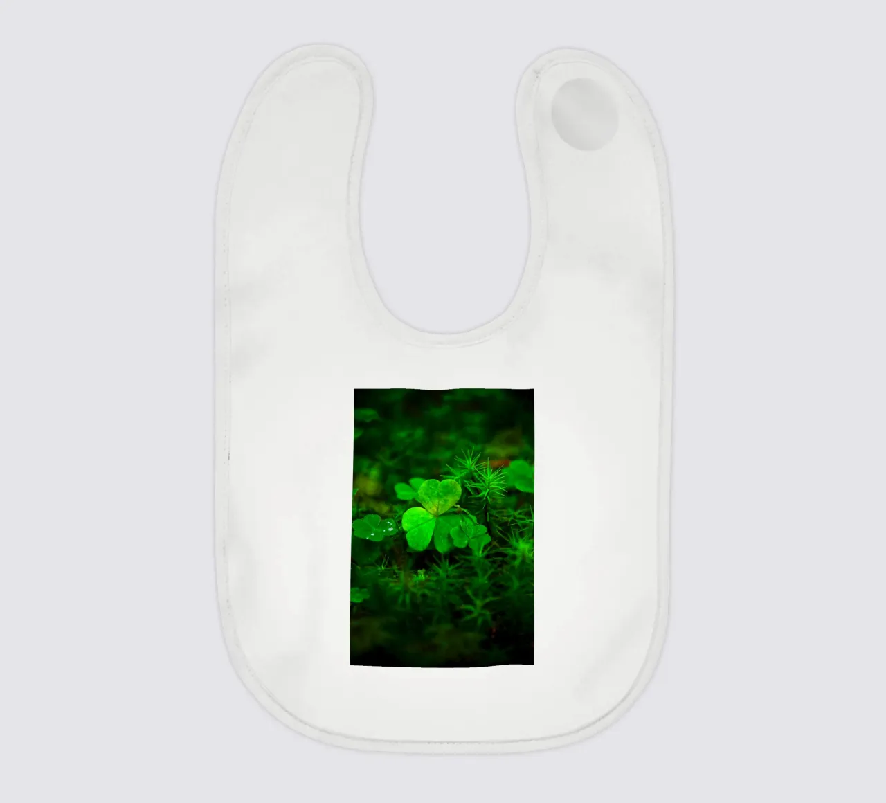 Cloverleaf in the forest bavaglino da Fjöllart