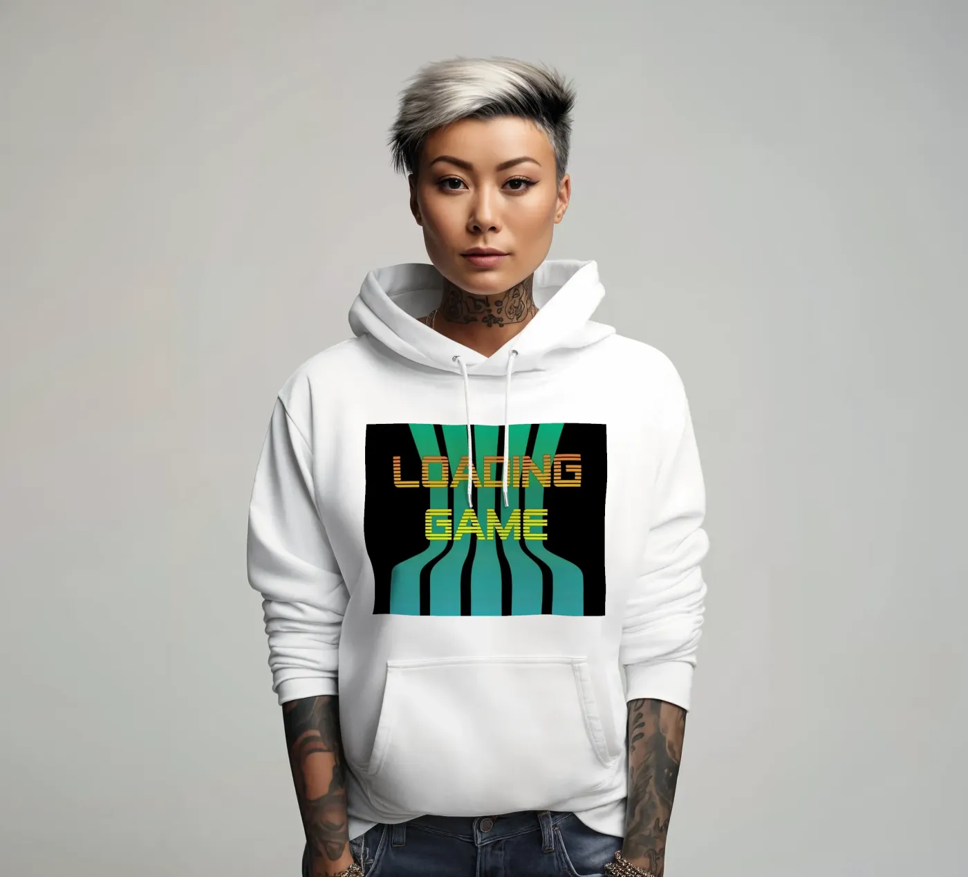 Loading game hoodie by Metron