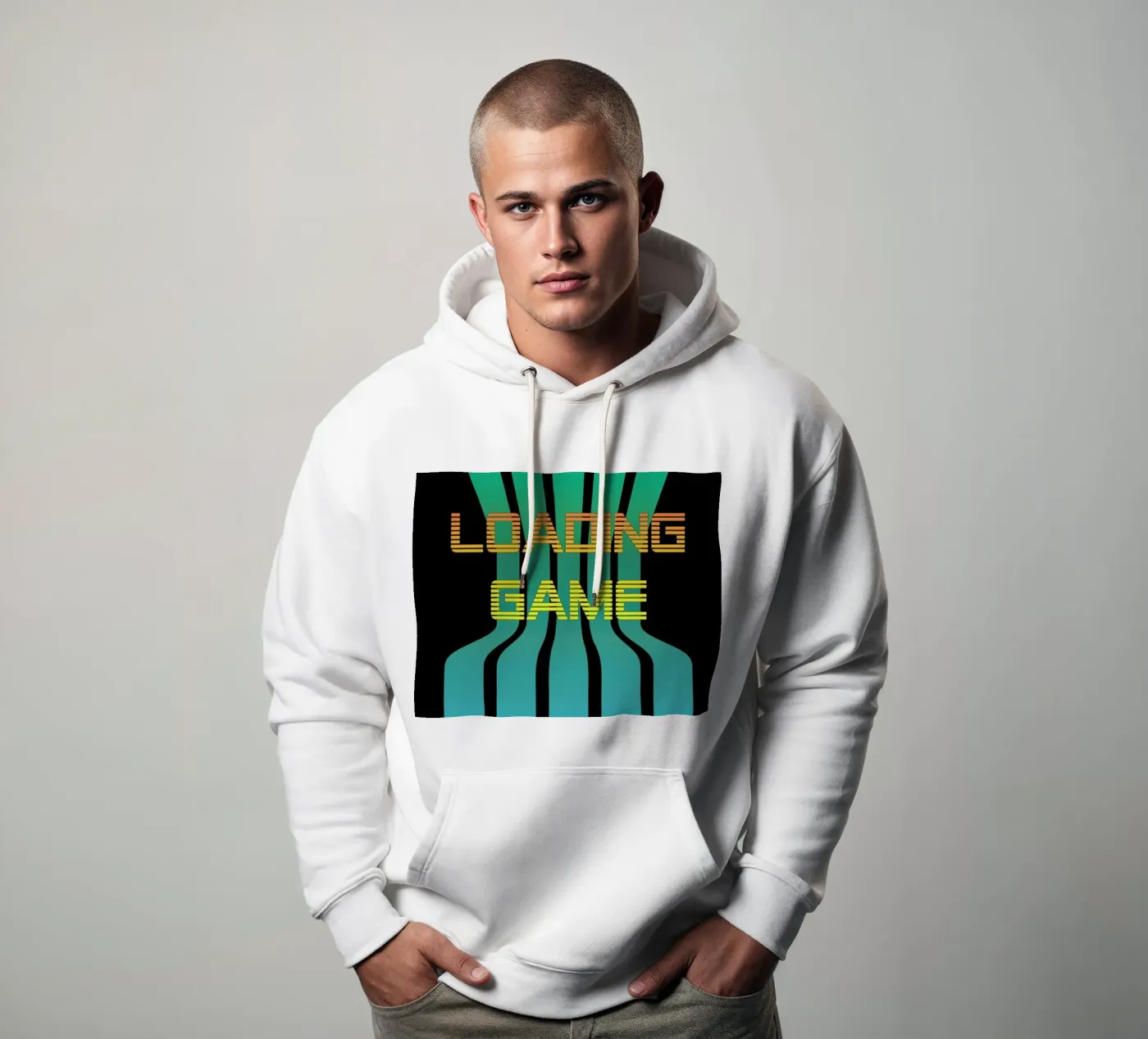 Loading game hoodie by Metron