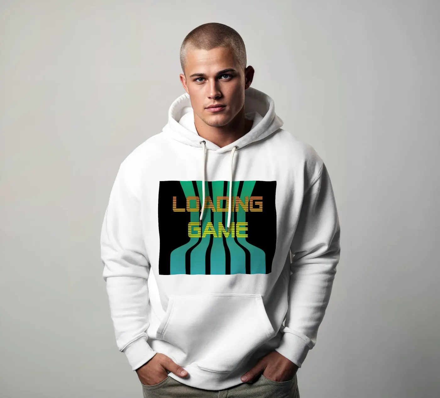 Loading game hoodie by Metron