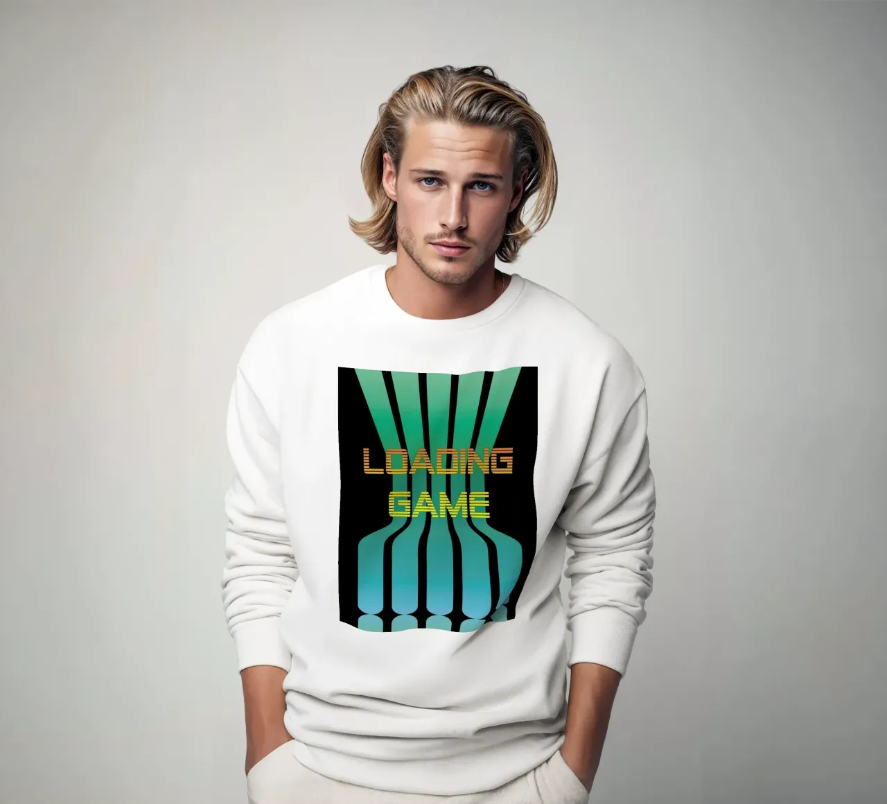 Loading game sweatshirt by Metron