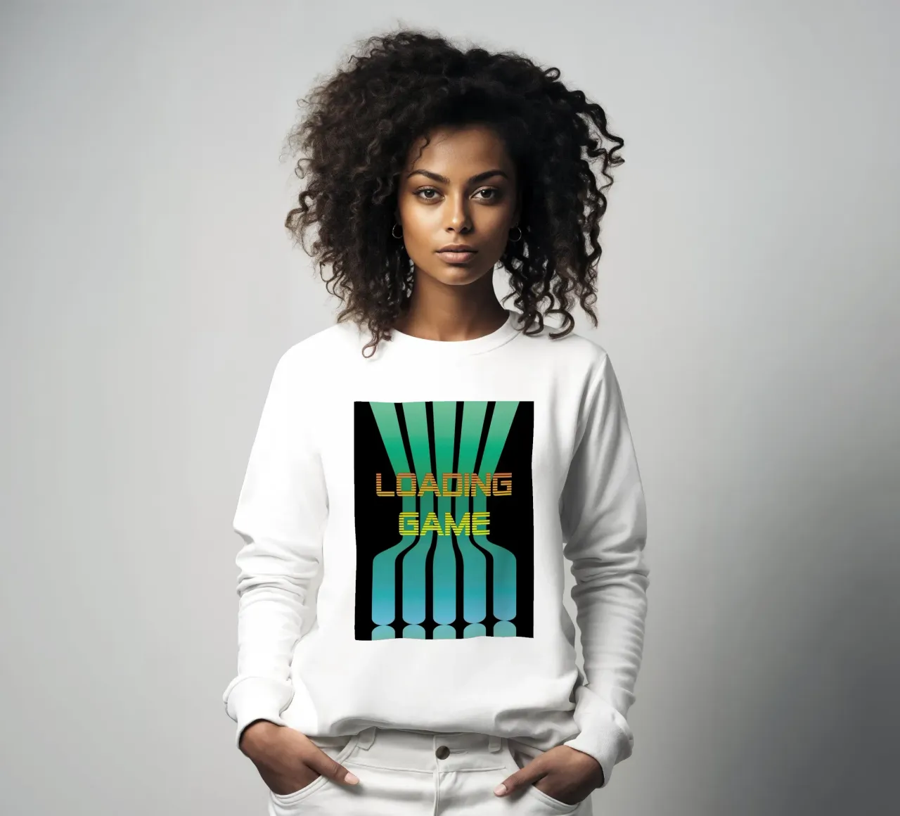 Loading game sweatshirt by Metron
