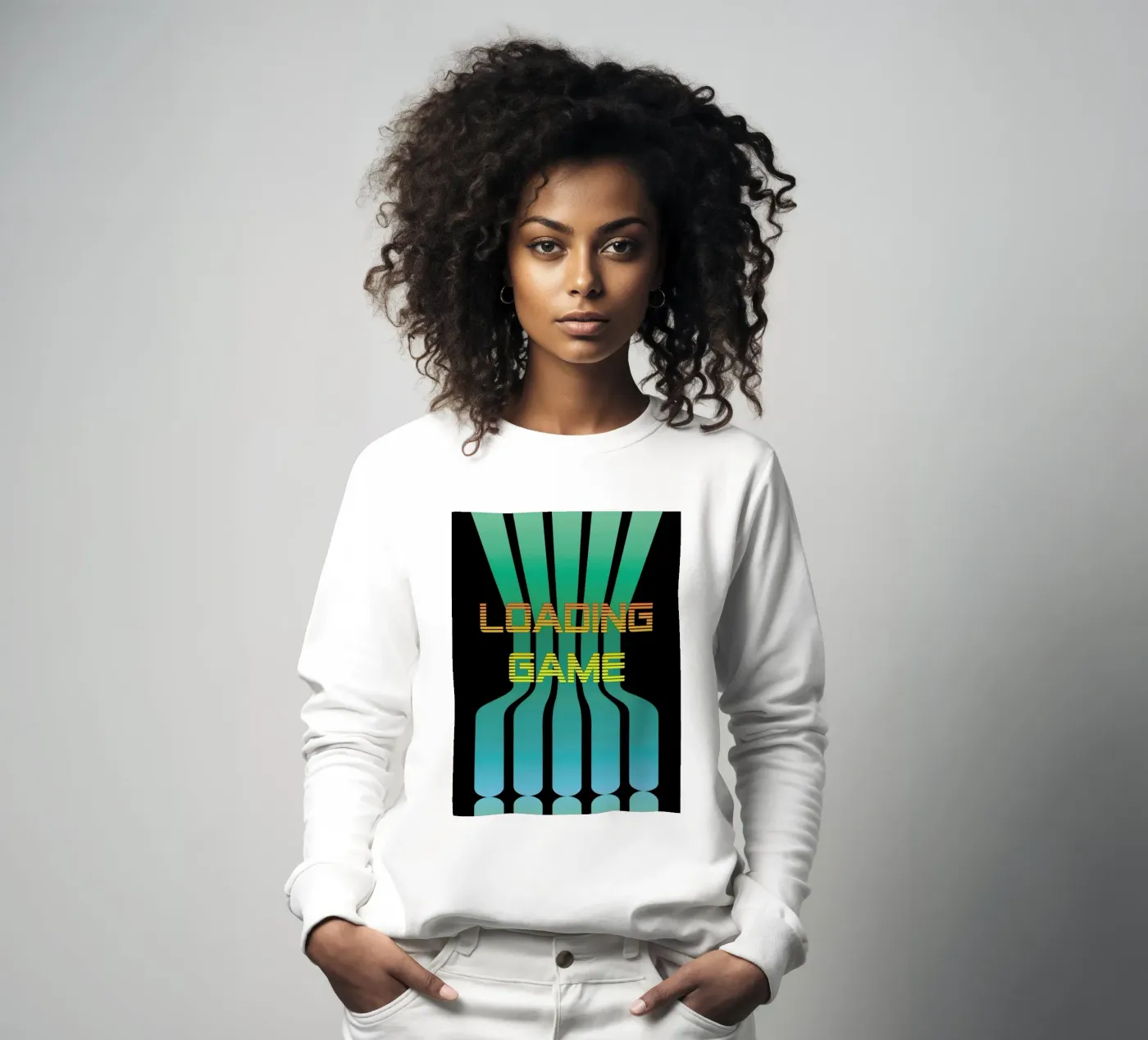 Loading game sweatshirt by Metron