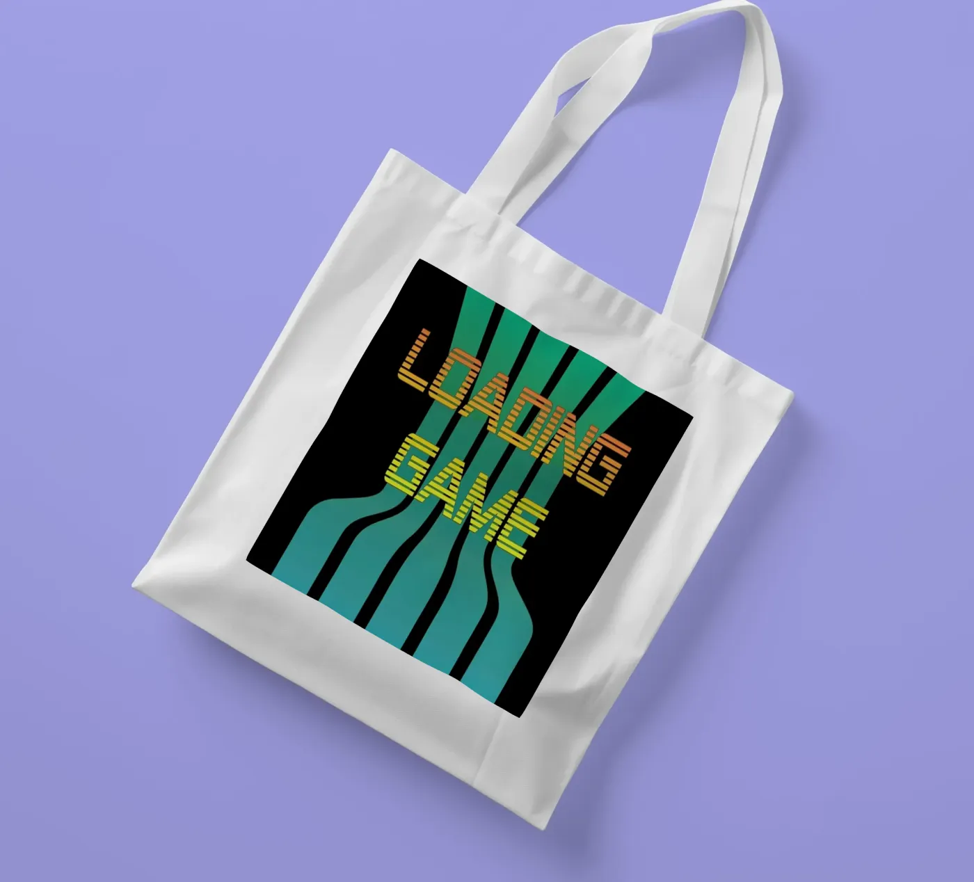 Loading game tote bag by Metron