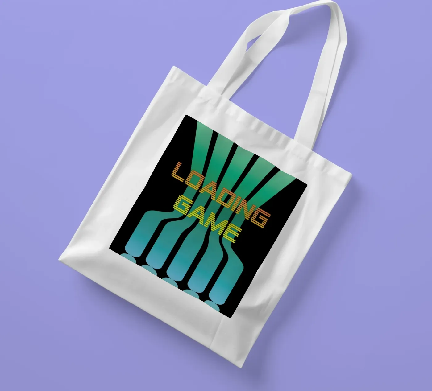Loading game tote bag by Metron