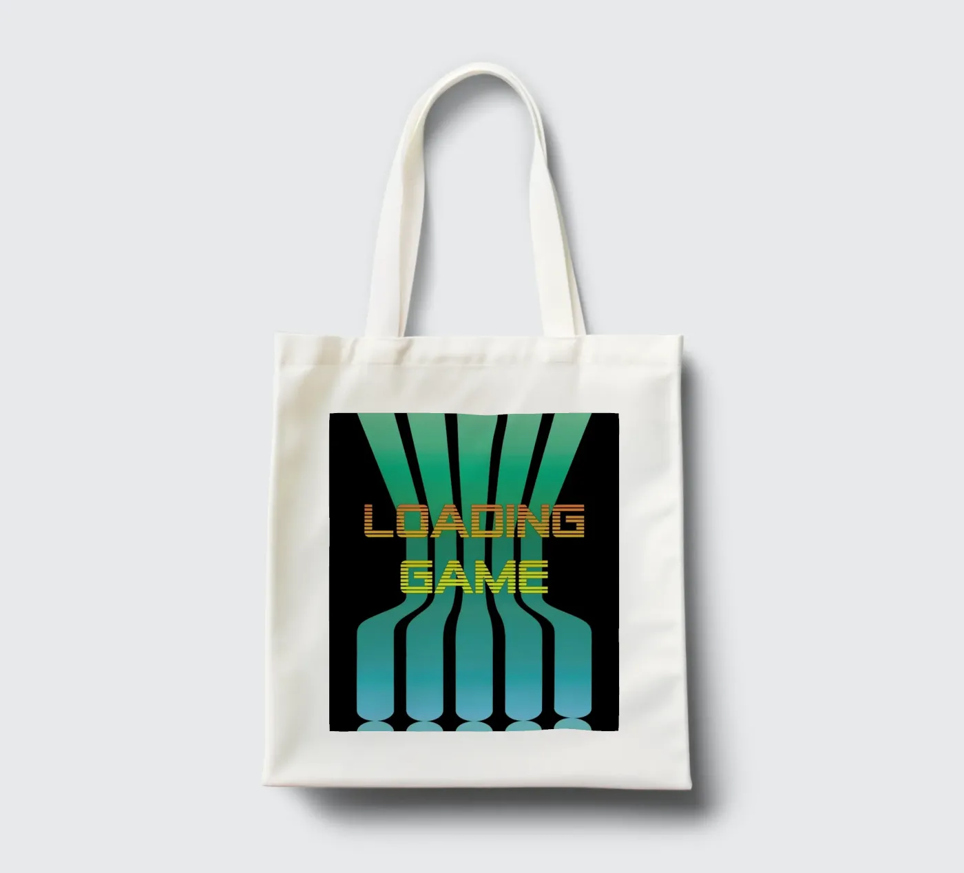 Loading game tote bag by Metron