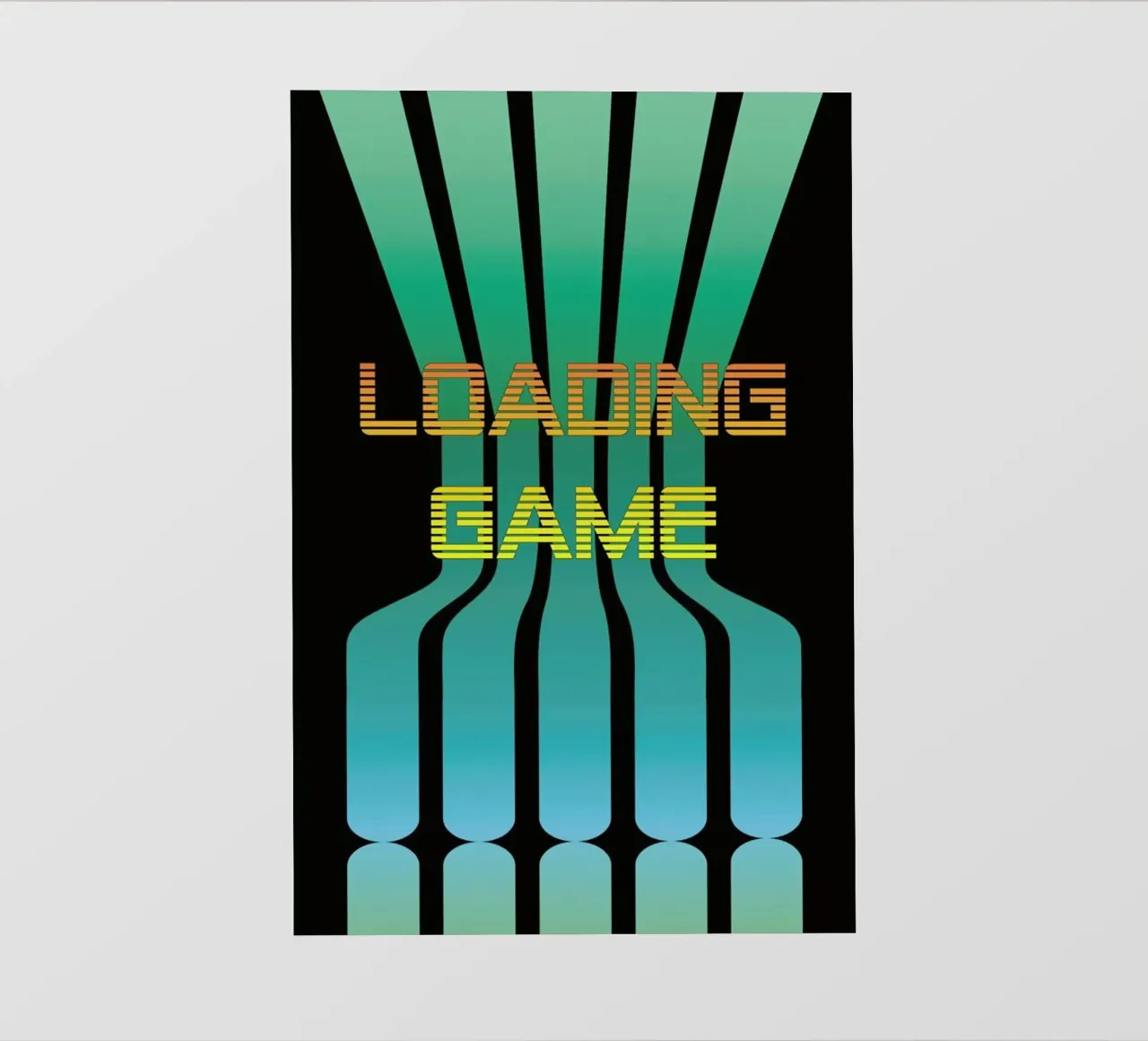 Spel laden fotobehang van Metron