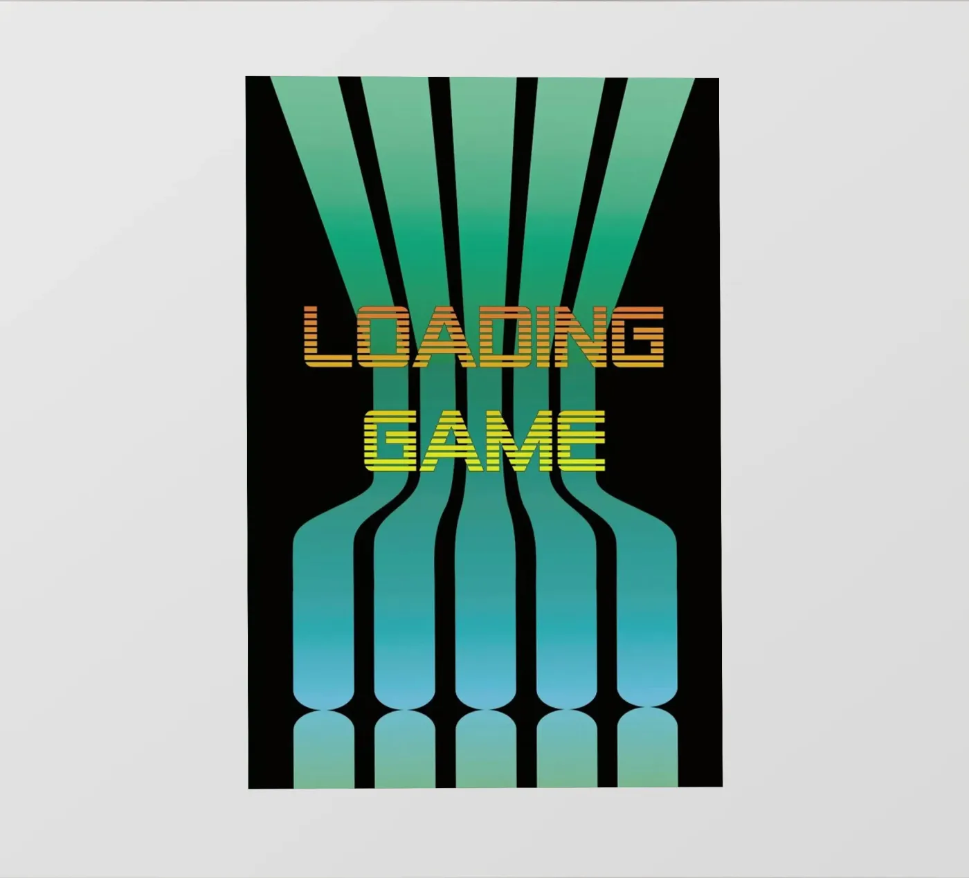 Spel laden fotobehang van Metron