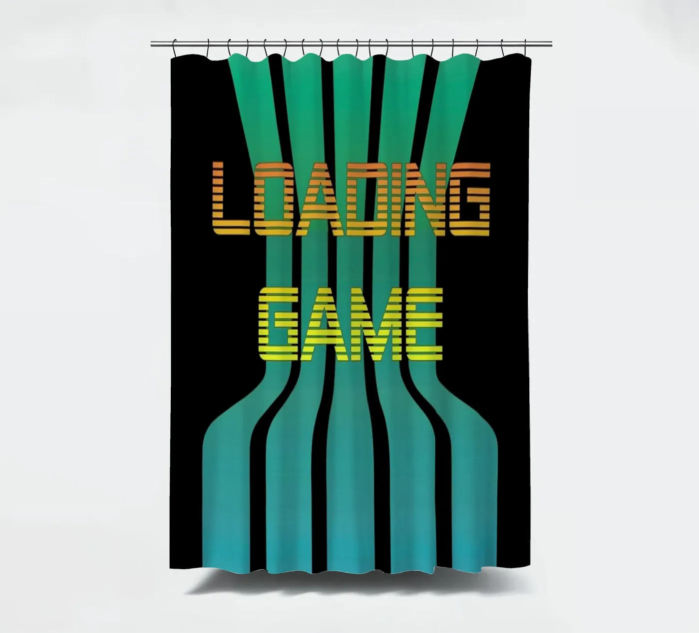 Loading game Duschvorhang von Metron