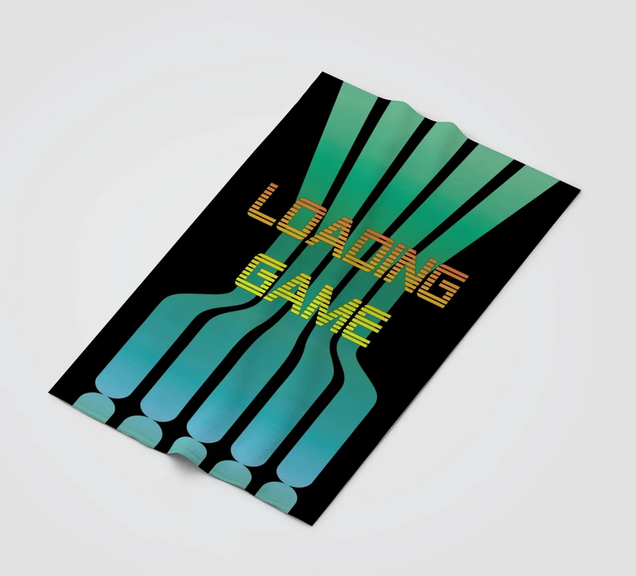 Loading game fleece blanket by Metron