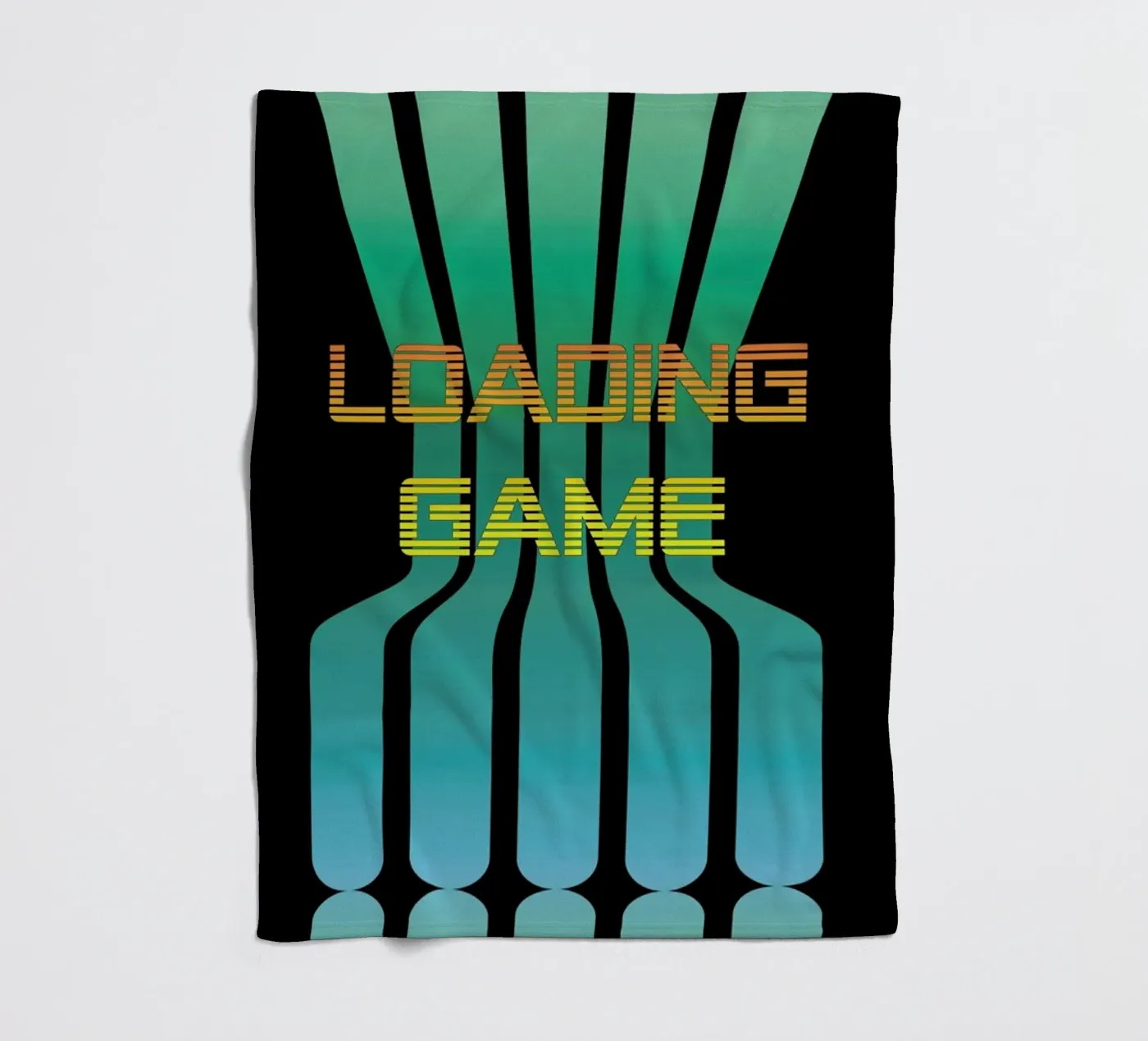 Loading game fleece blanket by Metron