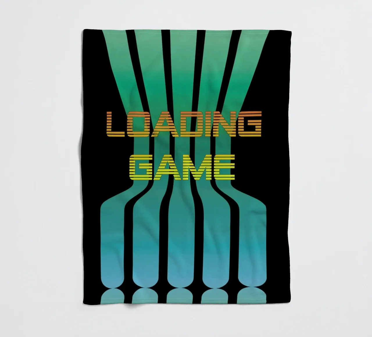 Loading game fleece blanket by Metron