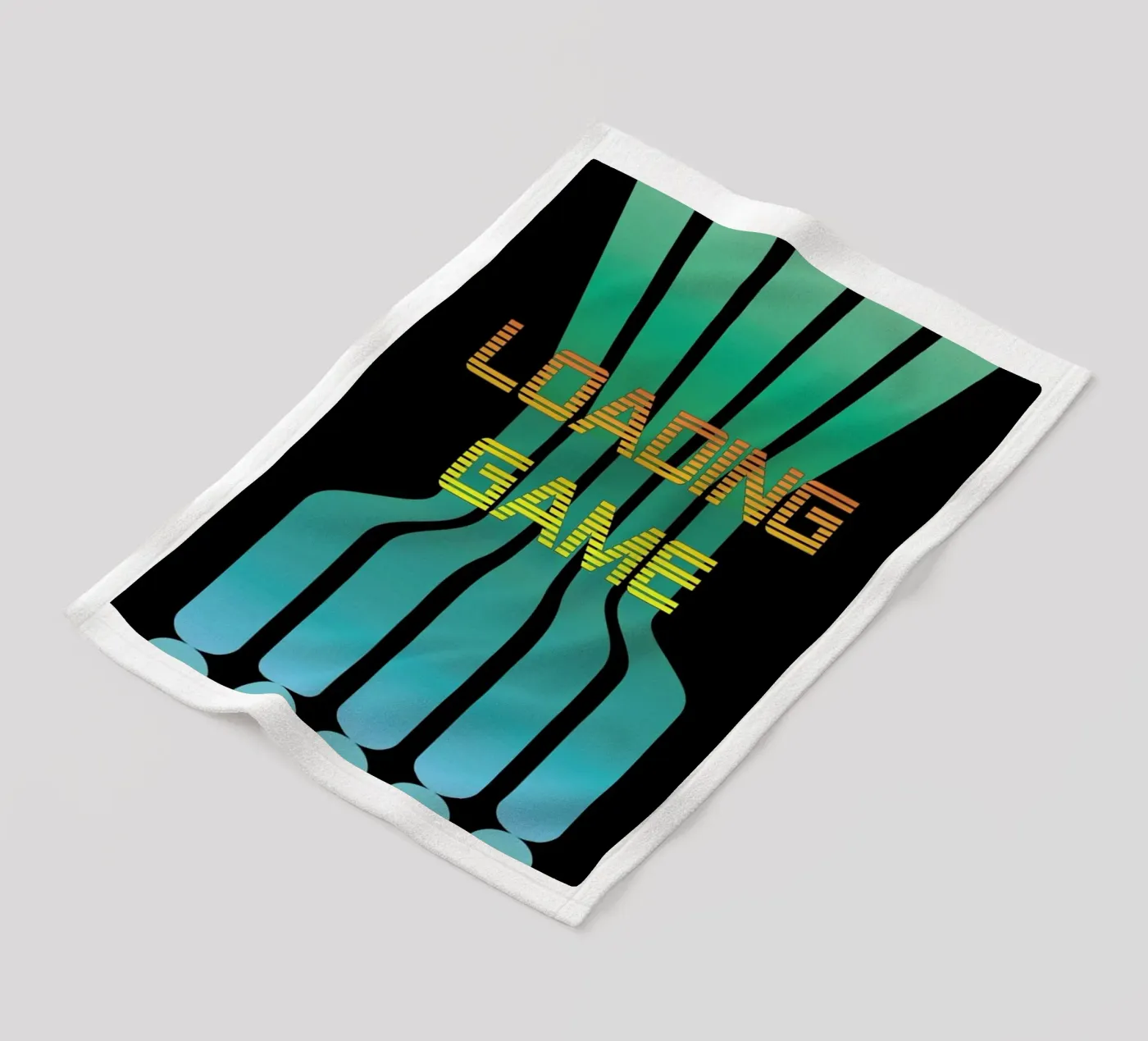 Loading game fleece blanket by Metron